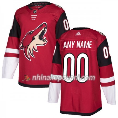 Arizona Coyotes Dresy Personalizované Adidas 2017-2018 Červená Authentic - Pánské Arizona Coyotes Dresy Personalizované Adidas 2017-2018 Červená Authentic - Pánské